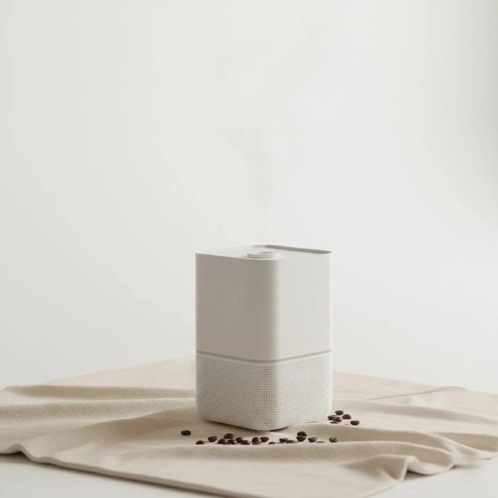 Aircare humidifier in a modern living room