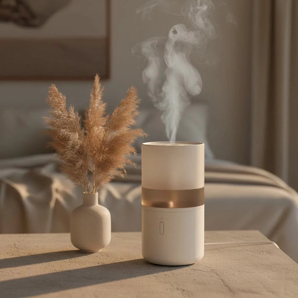 Full house humidifier integrated with HVAC system